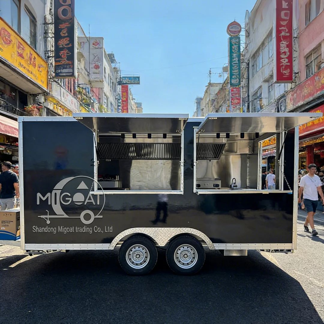 Commercial Kitchen Ventilation System - Sokak Satışları İçin Havalandırma Sistemli Ticari
