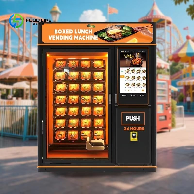 Rotary Bakery Oven - Otomatik Sıcak Yemek Otomatı, Soğutmalı Hazır