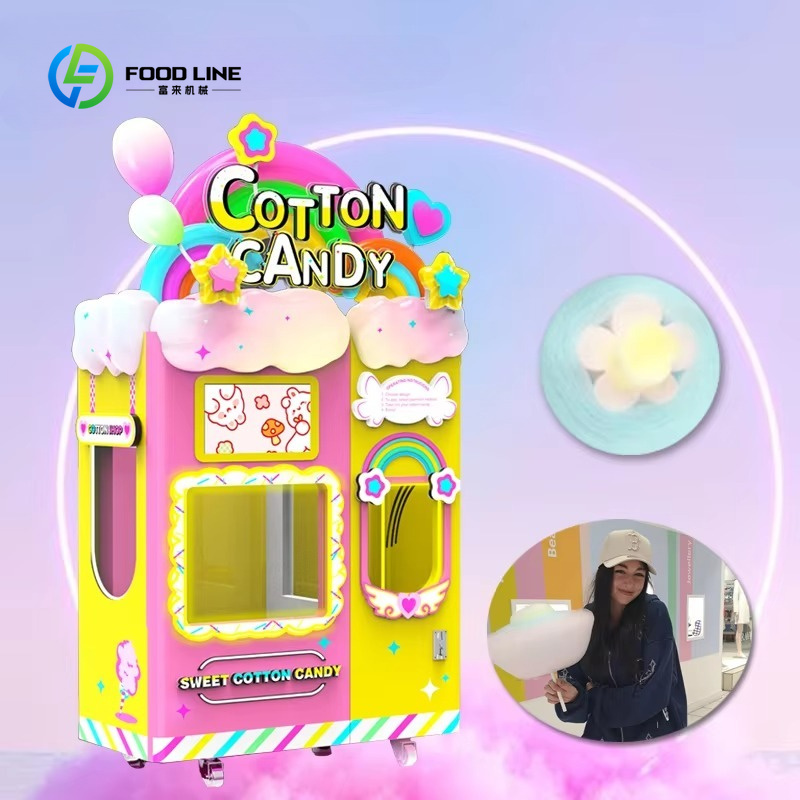 Candy Floss Machine Commercial - Ayarlanabilir Özelliklere Sahip Özelleştirilmiş Pamuk Şeker