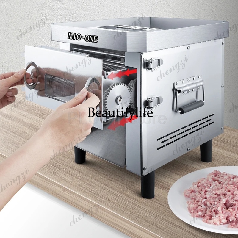 Meat Grinder Electric - Ticari/Ev Tipi Elektrikli Et Dilimleyici Otomatik
