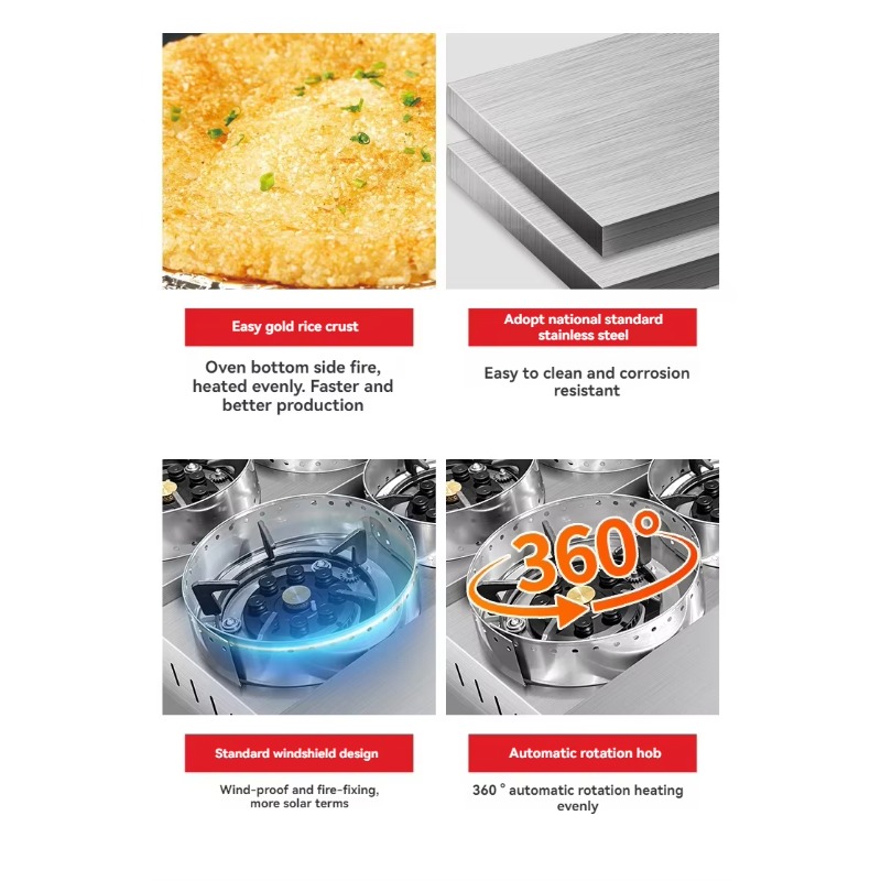 Commercial Kitchen Machinery - Yüksek Kaliteli 9 Katmanlı Ticari Kantin