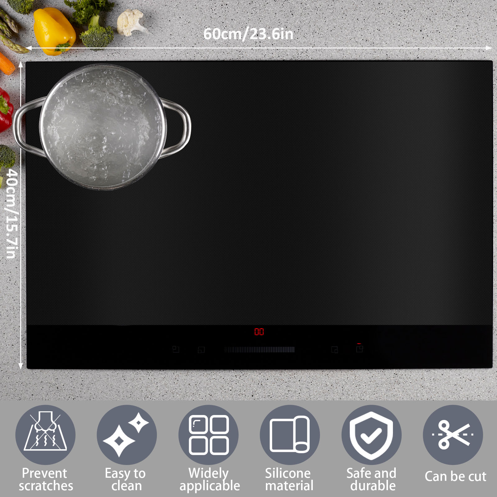 Indüksiyon ocak kapağı silikon - Commercial Kitchen Induction incelemesi ve fiyatı