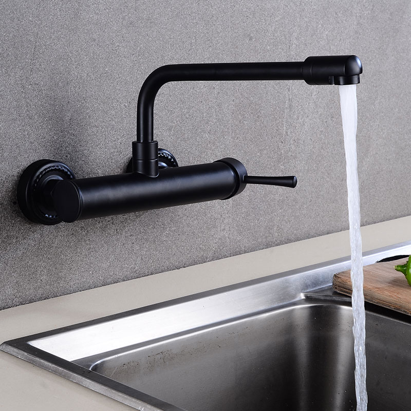 Yeni Varış Pirinç Duvara Monte - Commercial Kitchen Faucet incelemesi ve fiyatı