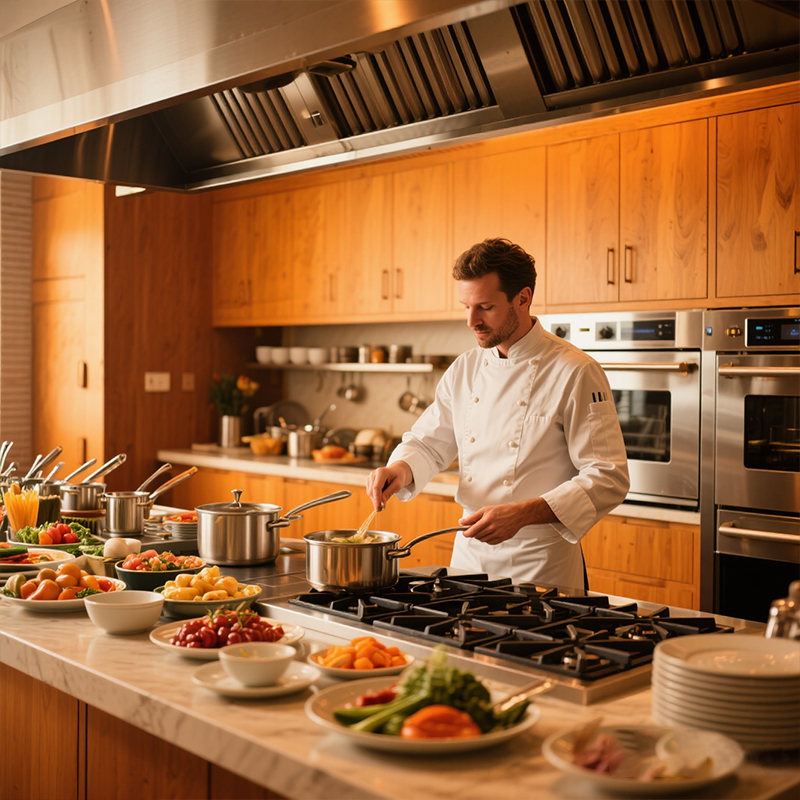 Otomatik Ticari Mutfak Ekipman - Commercial Kitchen Projects incelemesi ve fiyatı