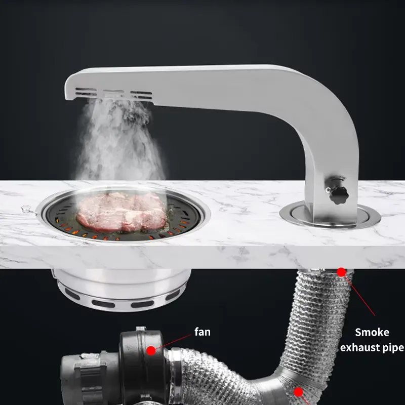 Kore Barbekü Restoranı için Ti - Commercial Kitchen Ventilation System incelemesi ve fiyatı