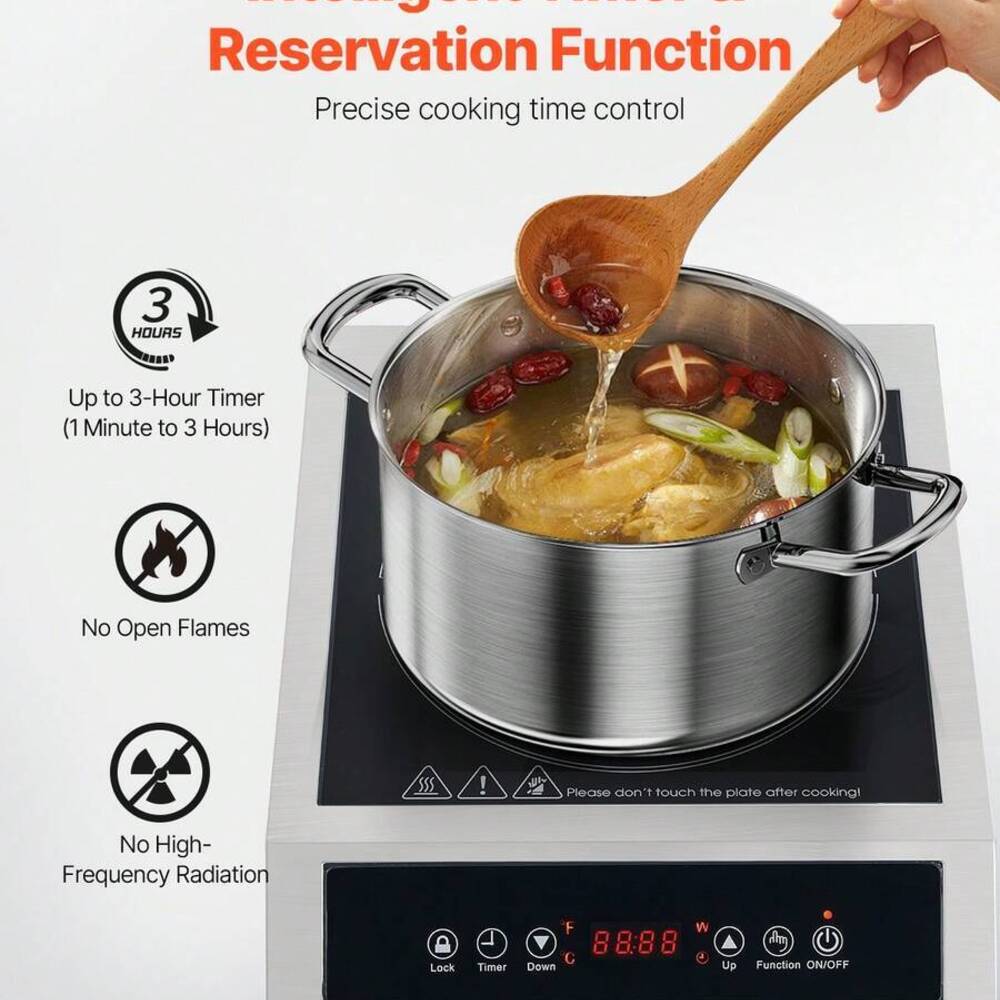 Taşınabilir Ocak, 1800W Ticari - Induction Cooker Commercial incelemesi ve fiyatı