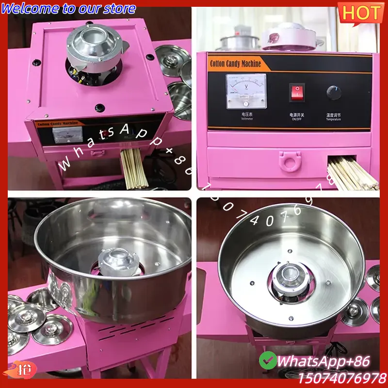 2026 Ticari Elektrikli Otomati - Candy Floss Machine Commercial incelemesi ve fiyatı